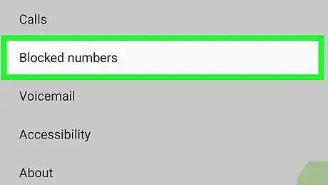 Imagen titulada Block a Number on Android Step 10