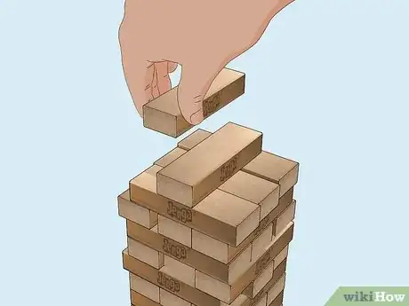 Imagen titulada Play Jenga Step 1