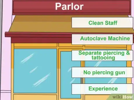 Imagen titulada Take Care of a New Monroe Piercing Step 1