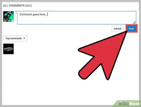 Imagen titulada Leave Comments on YouTube Step 8
