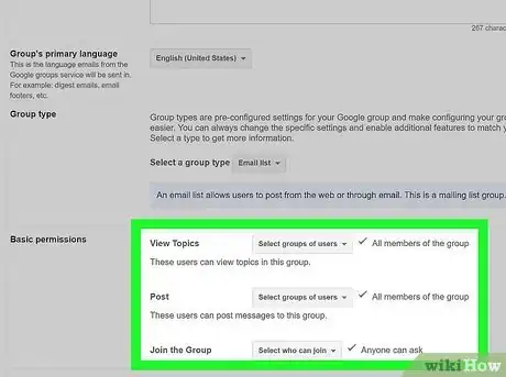 Imagen titulada Create a Google Group Step 9
