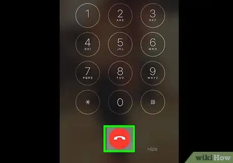 Imagen titulada End a Call on an iPhone Step 2
