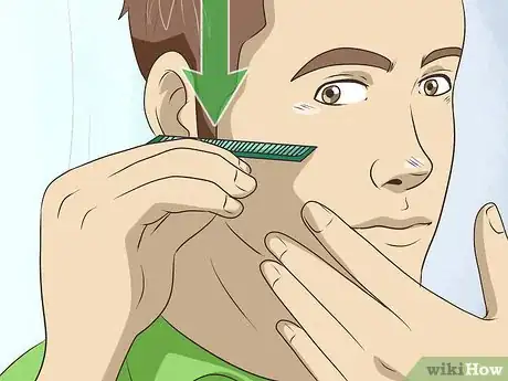 Imagen titulada Cut Sideburns Step 4