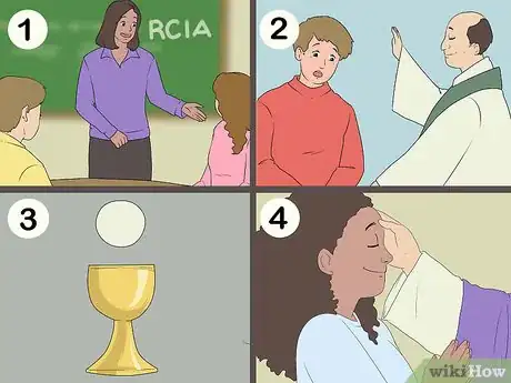 Imagen titulada Take Communion in the Catholic Church Step 1