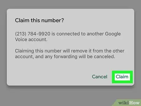 Imagen titulada Set Up Google Voice Step 23
