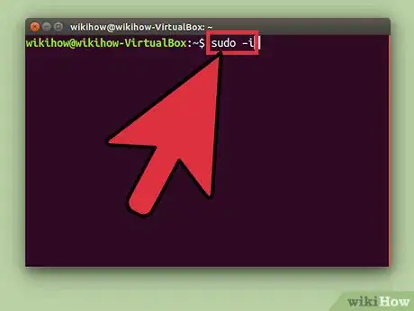 Imagen titulada Become Root in Ubuntu Step 4