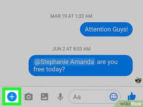 Imagen titulada Ask Questions on Facebook Messenger on Android Step 3