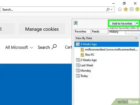Imagen titulada Access Internet Explorer History Step 6