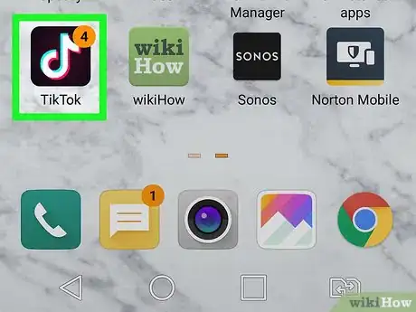 Imagen titulada Send a TikTok Video in Messenger on Android Step 1