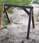 hacer un caballete para aserrar