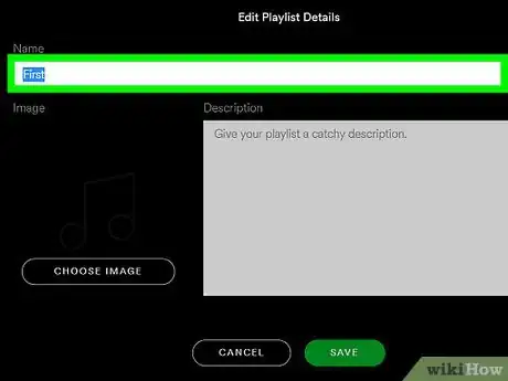 Imagen titulada Edit a Spotify Playlist on PC or Mac Step 5