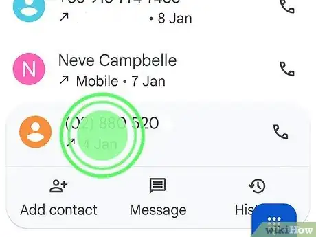 Imagen titulada Block Unknown Numbers on Android Step 3