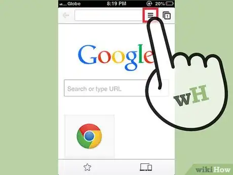 Imagen titulada Activate Incognito Mode on Google Chrome Step 8