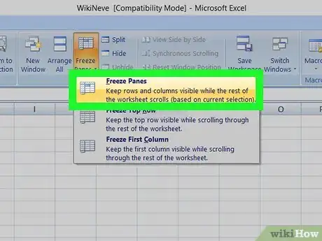 Imagen titulada Freeze More than One Column in Excel Step 5