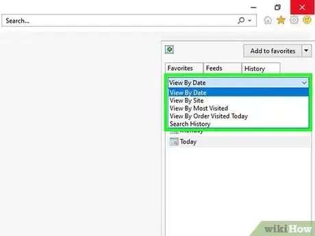 Imagen titulada Access Internet Explorer History Step 3