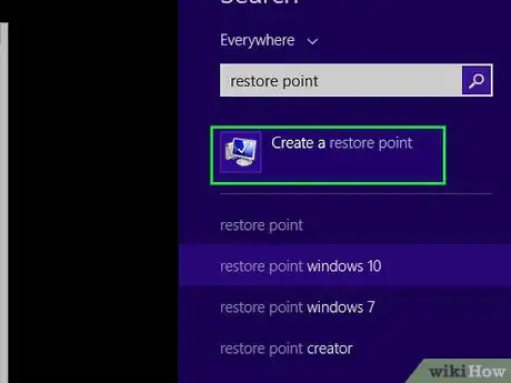 Imagen titulada Create a Restore Point in Windows 8 Step 2