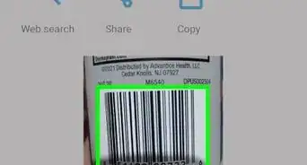 escanear códigos de barras con un teléfono Android utilizando la aplicación Barcode Scanner