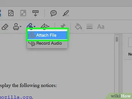 Imagen titulada Attach a File to a PDF Document Step 5