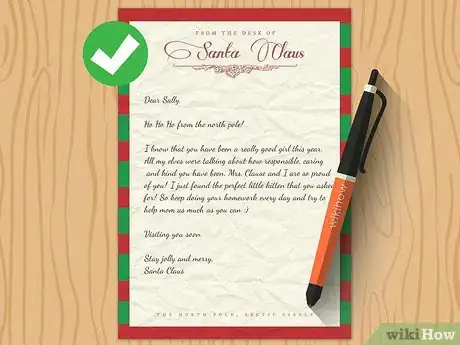 Imagen titulada Write a Letter from Santa Step 10