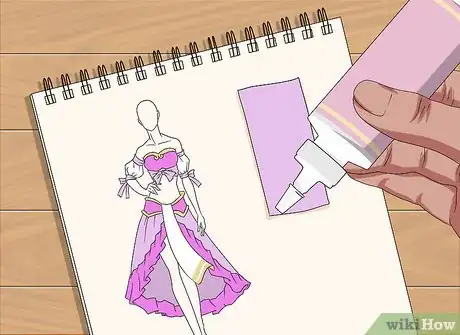 Imagen titulada Make a Fashion Design Notebook Step 12