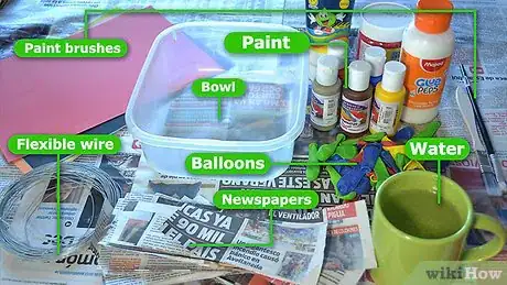 Imagen titulada Make Papier Mâché Planets Step 2