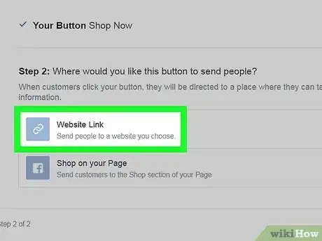 Imagen titulada Add a Shop Now Button on Facebook on PC or Mac Step 8