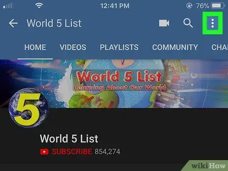 Imagen titulada Block YouTube Channels on iPhone or iPad Step 6