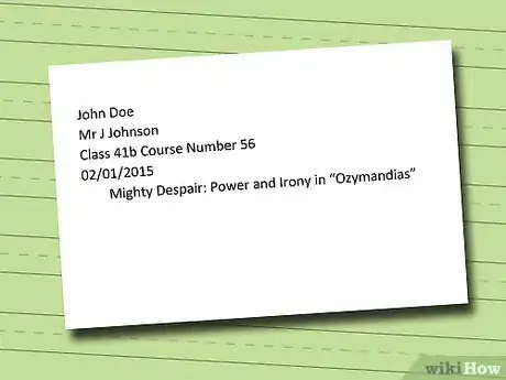 Imagen titulada Write in MLA Format Step 10