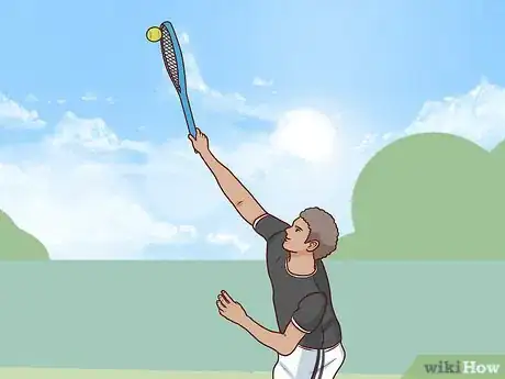 Imagen titulada Hit a Kick Serve in Tennis Step 8