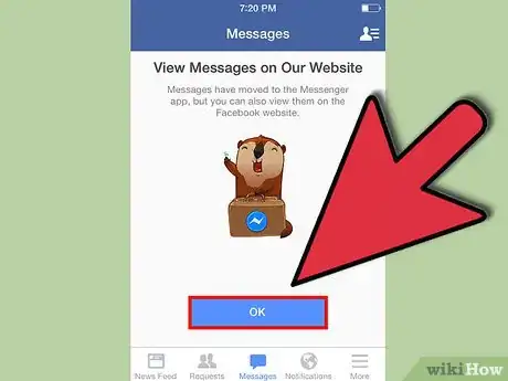 Imagen titulada Close Chat on Facebook Step 10