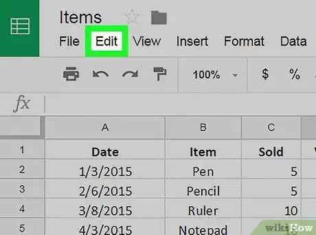 Imagen titulada Copy Formulas on Google Sheets on PC or Mac Step 7