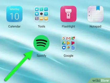 Imagen titulada Show Lyrics on Spotify on Android Step 1