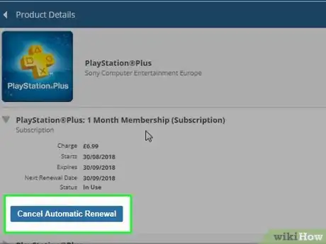 Imagen titulada Cancel PlayStation Plus Step 8
