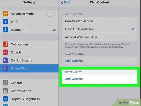 Imagen titulada Block Websites on an iPad Step 11