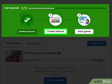 Imagen titulada Create a Kahoot Game Step 3
