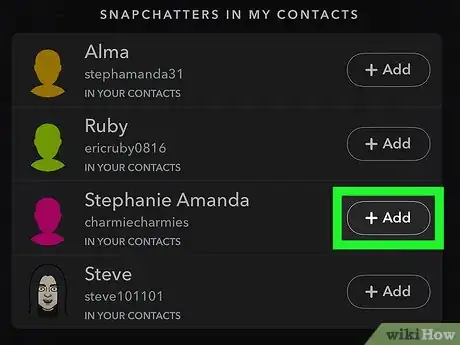 Imagen titulada Use Snapchat Step 22