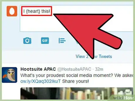 Imagen titulada Make a Heart on Twitter Step 10