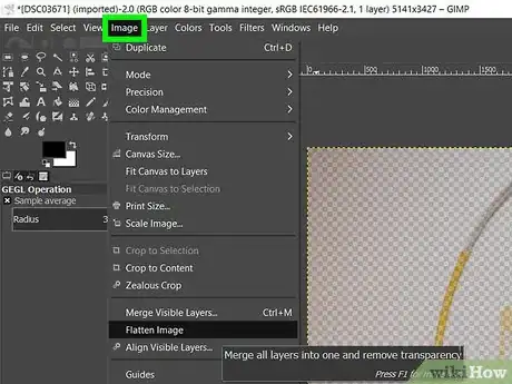 Imagen titulada Make a Transparent Image Using Gimp Step 9