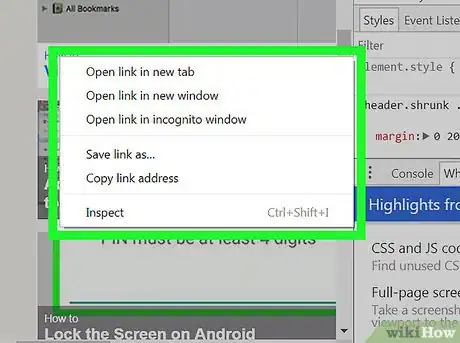 Imagen titulada Inspect Element on Chrome Step 6