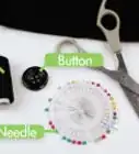 coser un botón