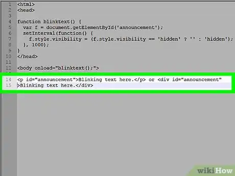 Imagen titulada Make Text Blink in HTML Step 9