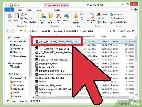 Imagen titulada Install Minecraft Resource Packs Step 6