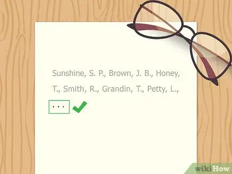 Imagen titulada Cite Multiple Authors in APA Step 8