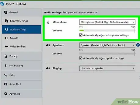 Imagen titulada Fix Skype Microphone Problems on PC or Mac Step 11