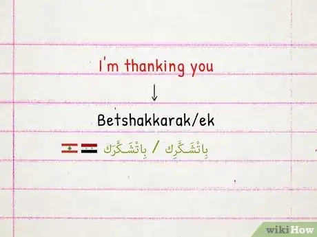 Imagen titulada Say Thank You in Arabic Step 6