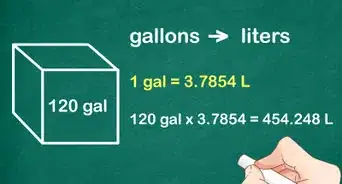 calcular el volumen en litros