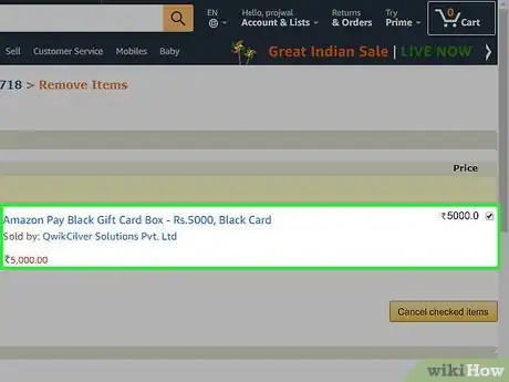 Imagen titulada Cancel an Amazon Gift Card Delivery Step 6