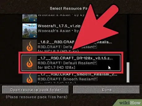 Imagen titulada Install Minecraft Resource Packs Step 7