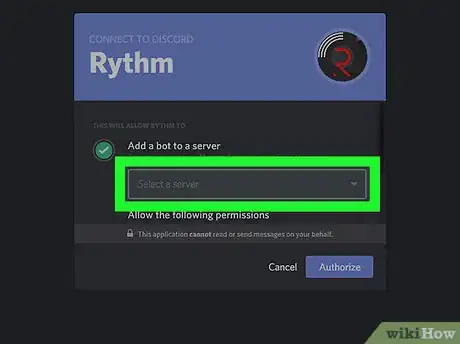 Imagen titulada Play Music in Discord on PC or Mac Step 4