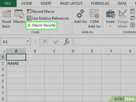 Imagen titulada Use Macros in Excel Step 26